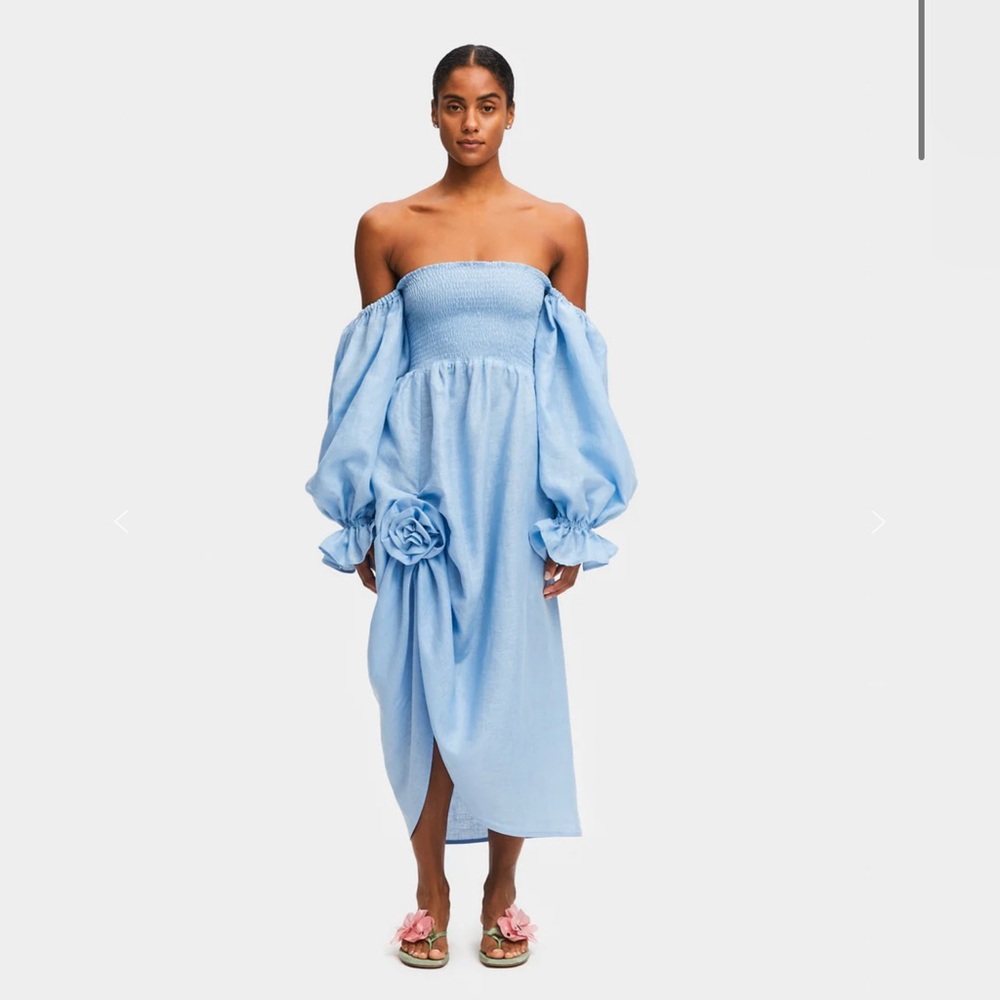 Sleeper atlanta rosette dress